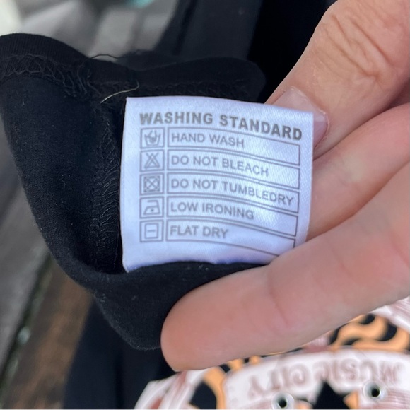 Music City Nashville Tennessee V-neck Sleeveless T-Shirt Sz S - Picture 4 of 10